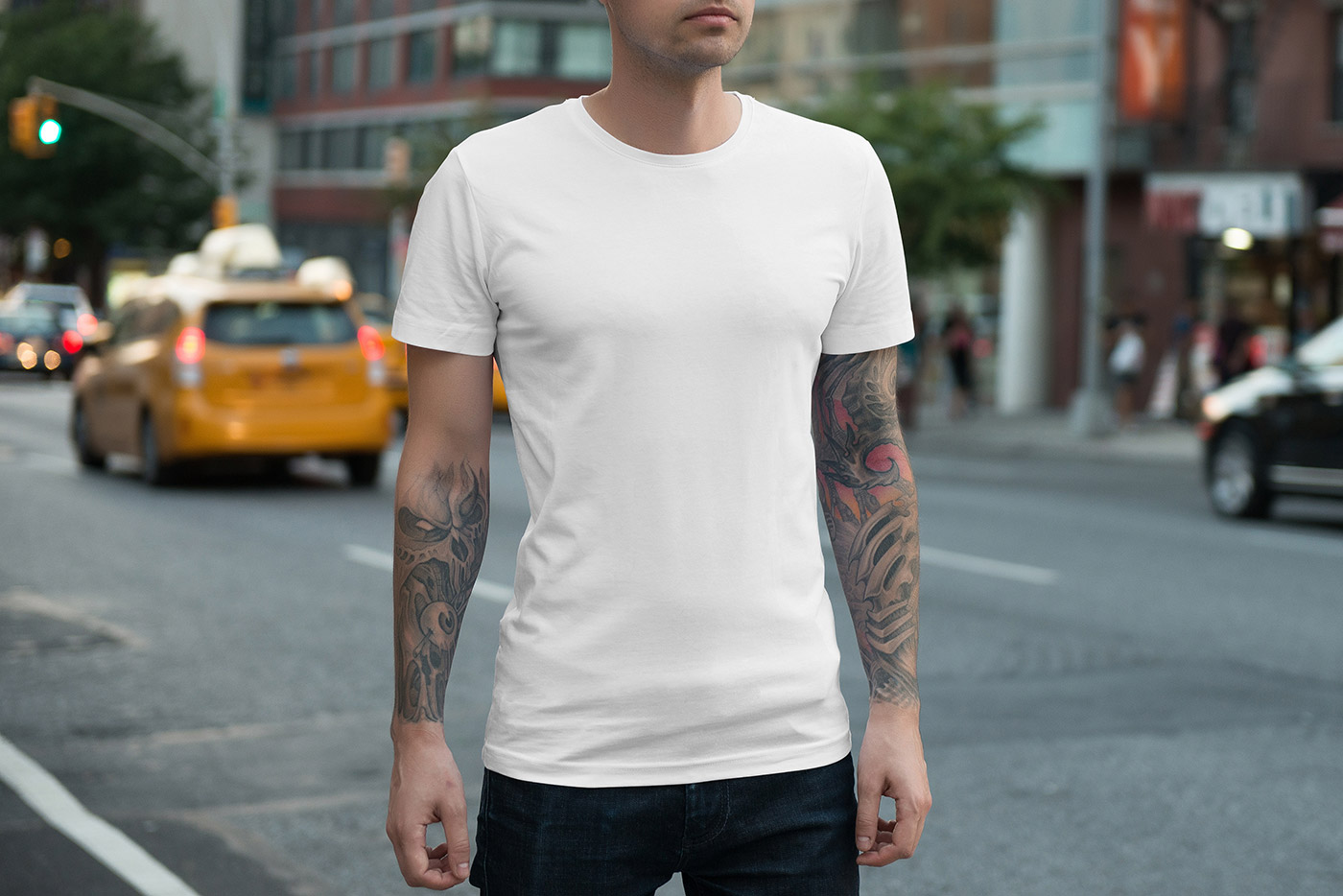 Download Quality pink t shirt mockup urban edition vol 2 free sneakers - Free T-Shirt Mockups ...