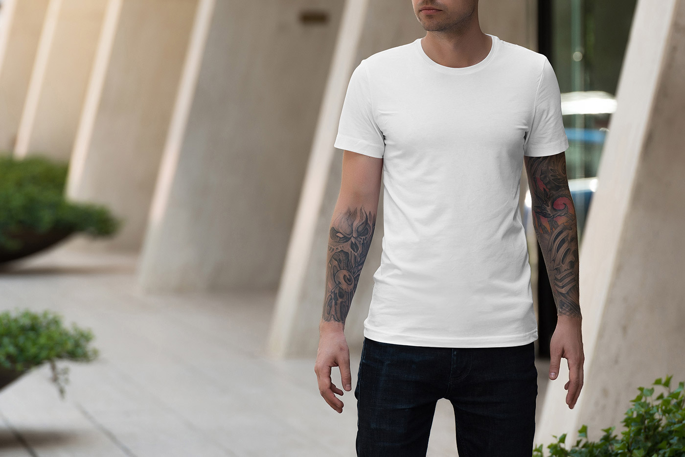 Download T-Shirt Mockup / Urban Edition Vol. 2 | Mockup Cloud