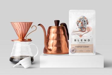 Blend – Coffeehouse Branding Mockup