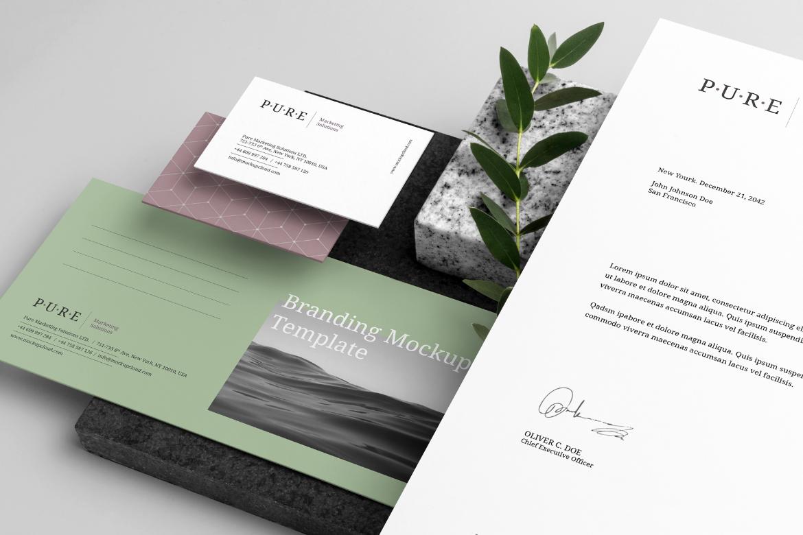 Pure Branding Mockup Vol. 1