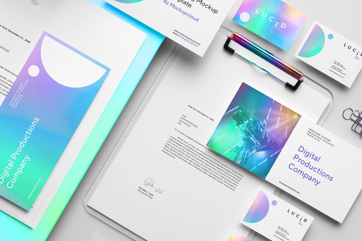 Lucid Branding Mockup