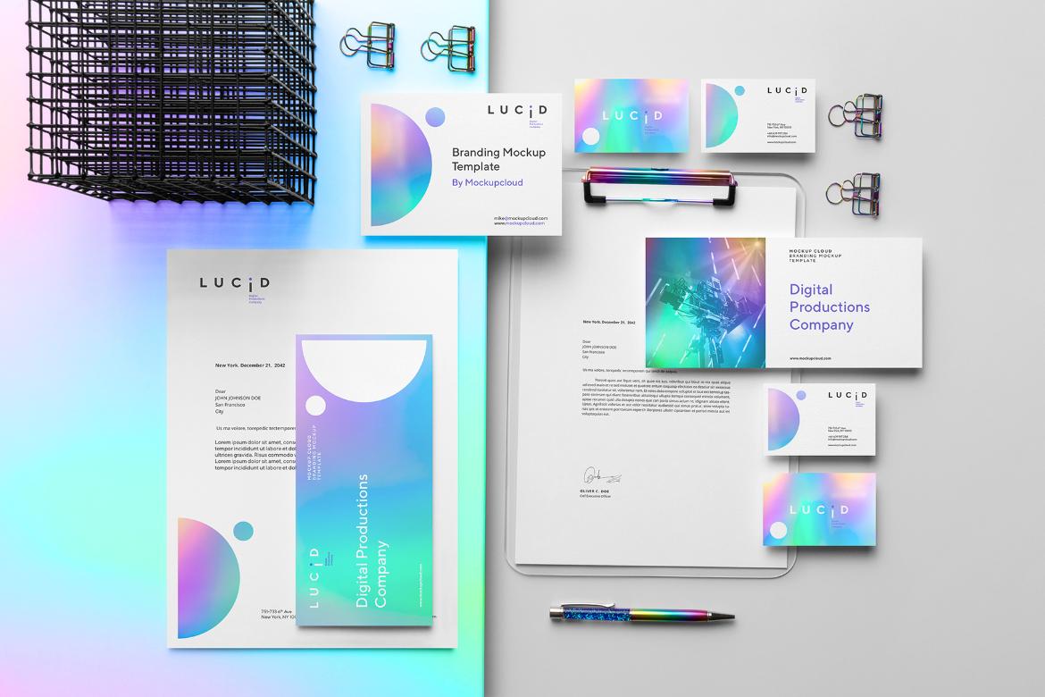 Lucid Branding Mockup