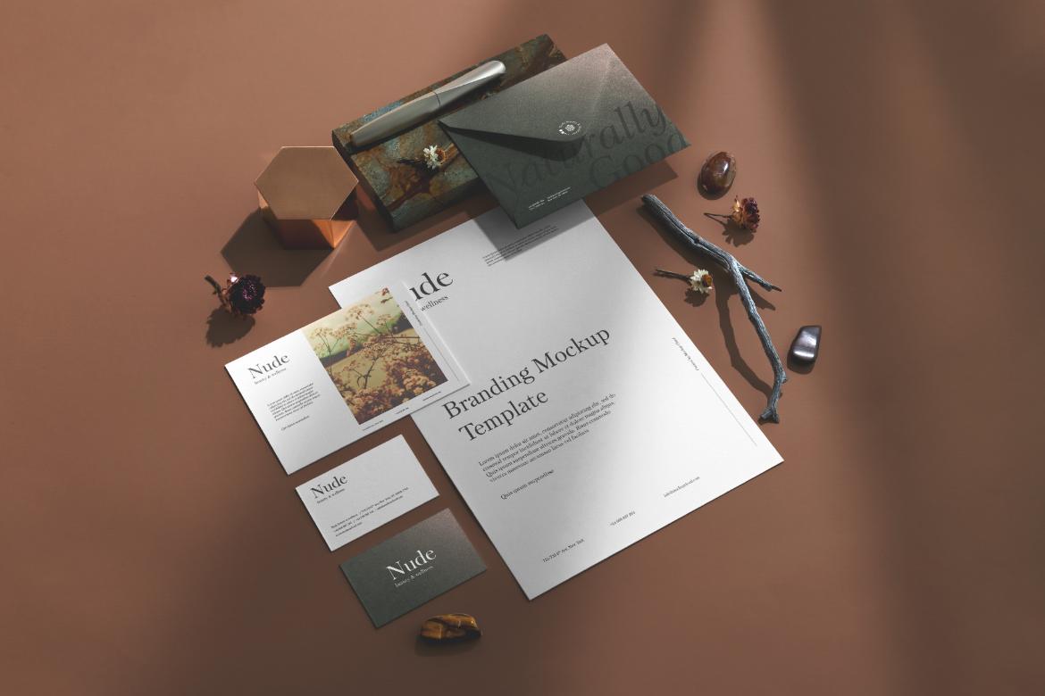Nude Branding Mockup