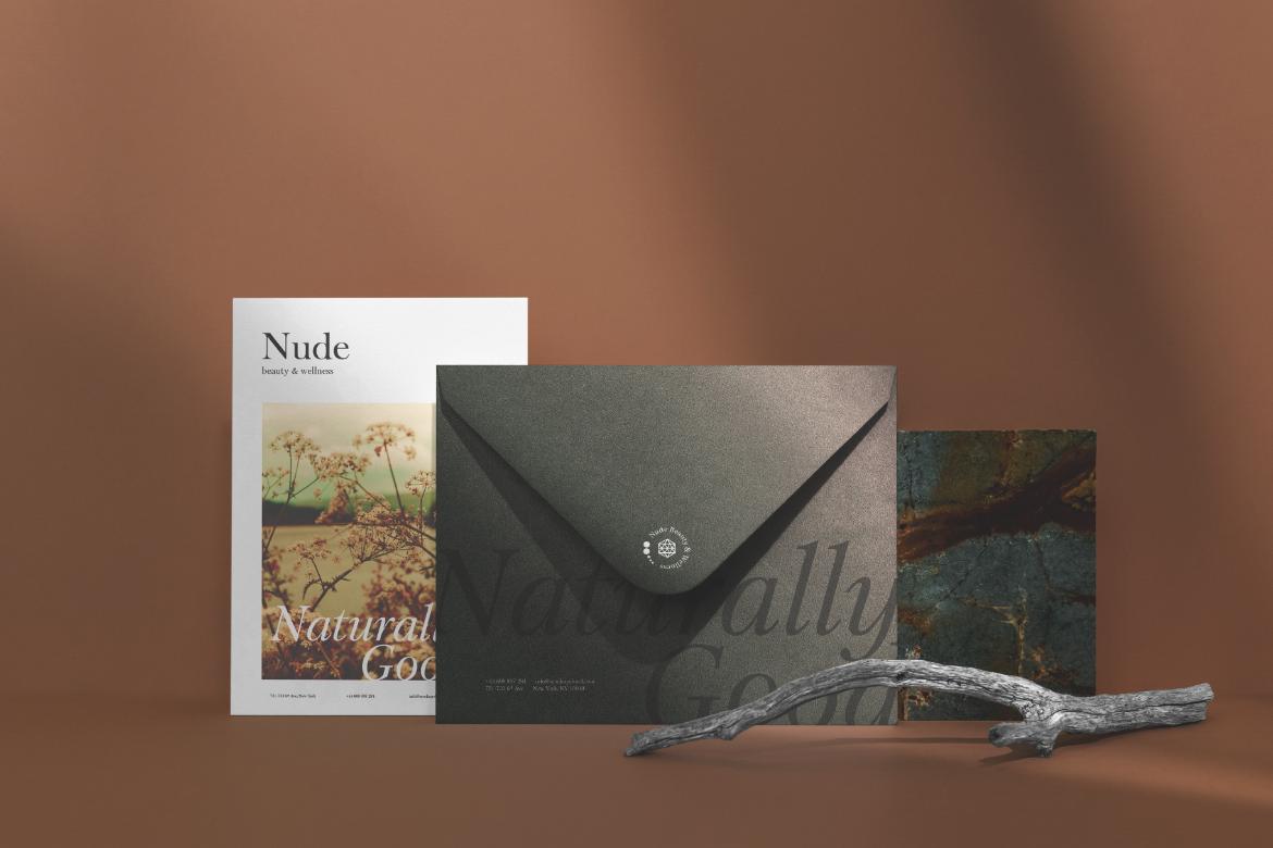 Nude Branding Mockup