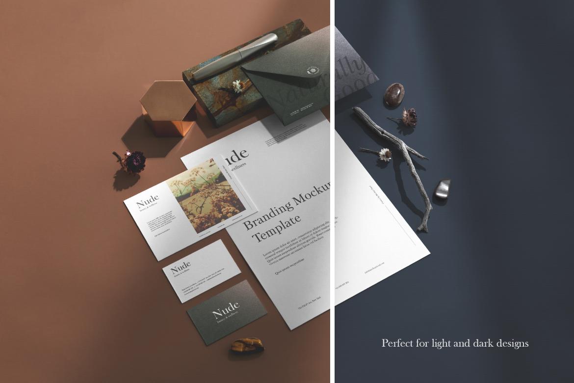 Nude Branding Mockup
