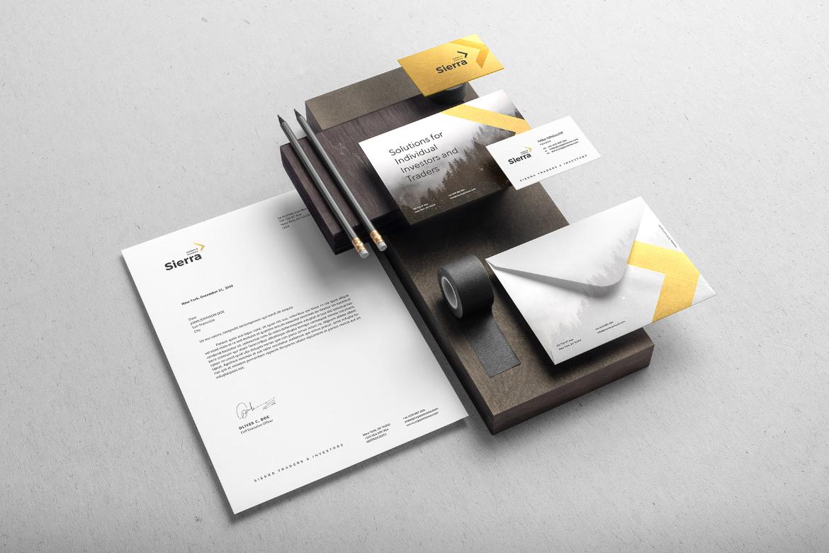 Sierra Branding Mockup