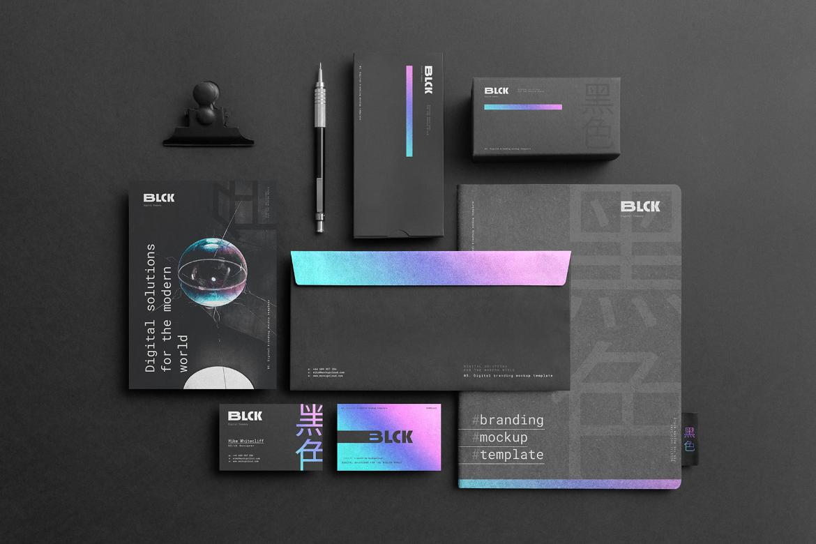 Blck Branding Mockup