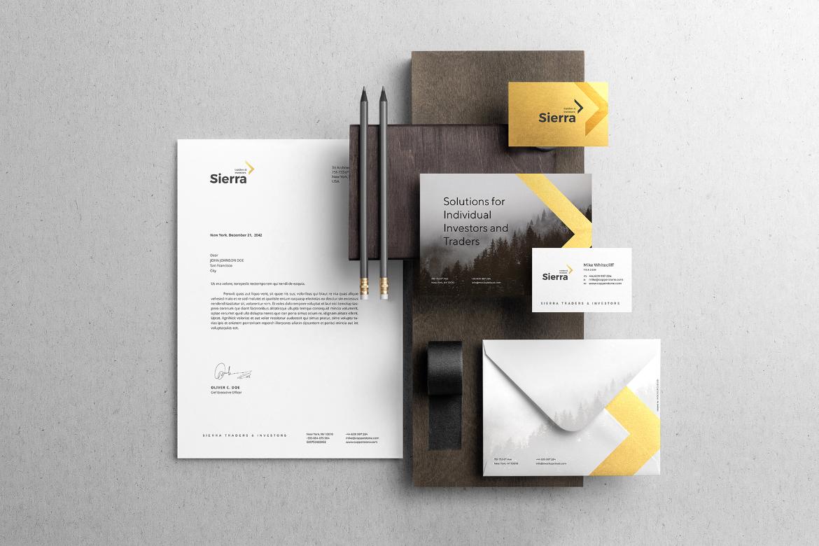 Sierra Branding Mockup