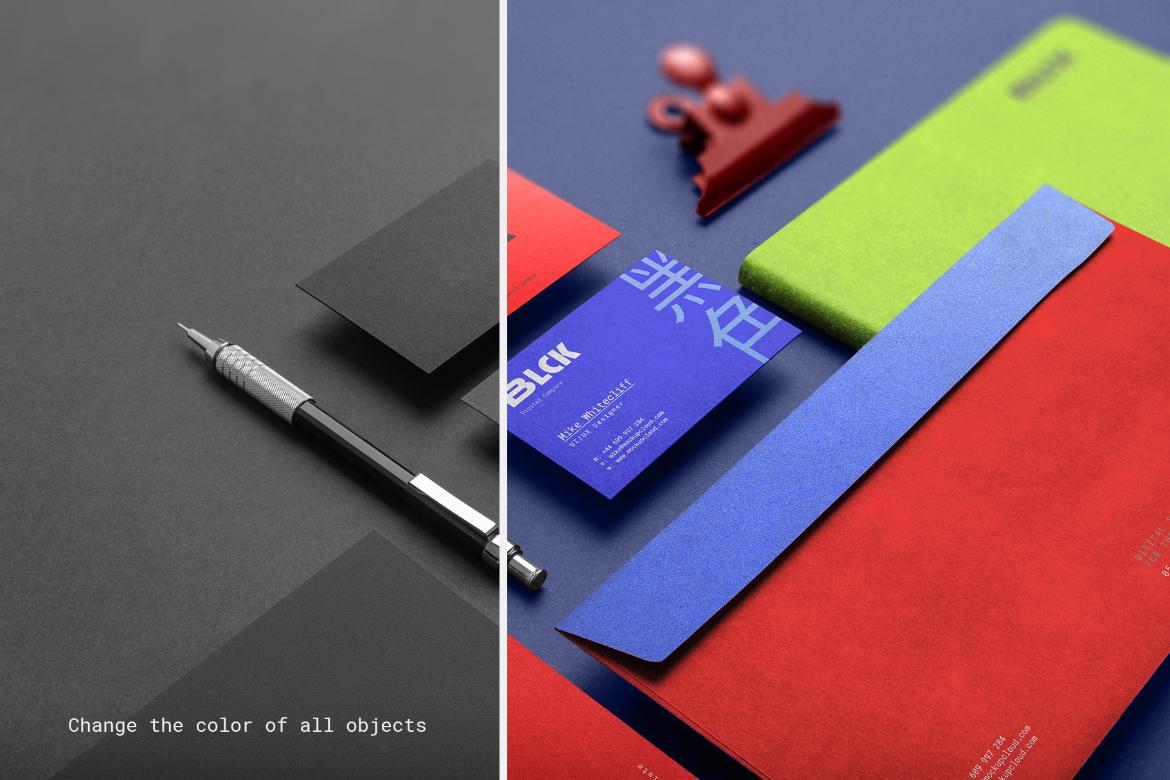 Blck Branding Mockup