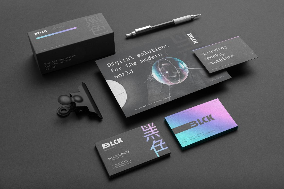 Blck Branding Mockup