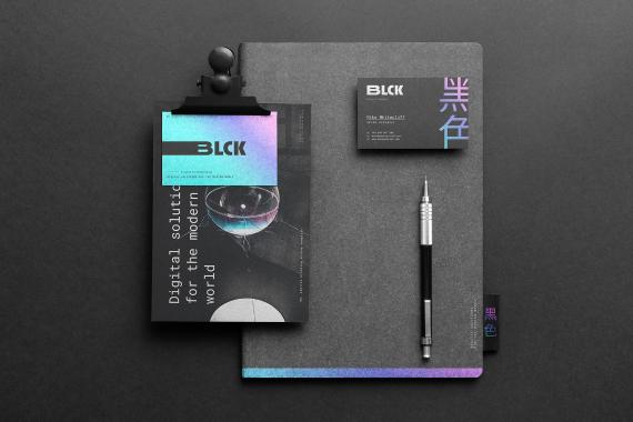 Blck Branding Mockup