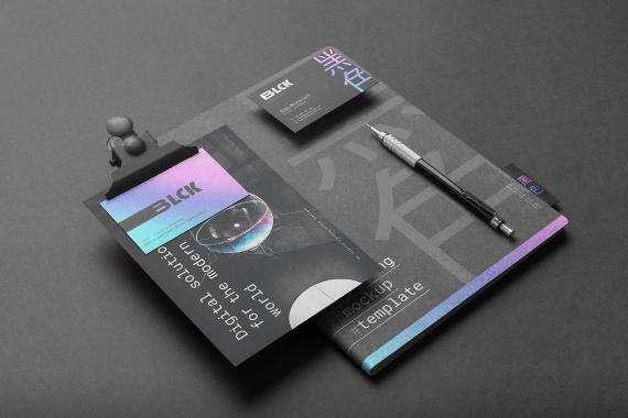 Blck Branding Mockup