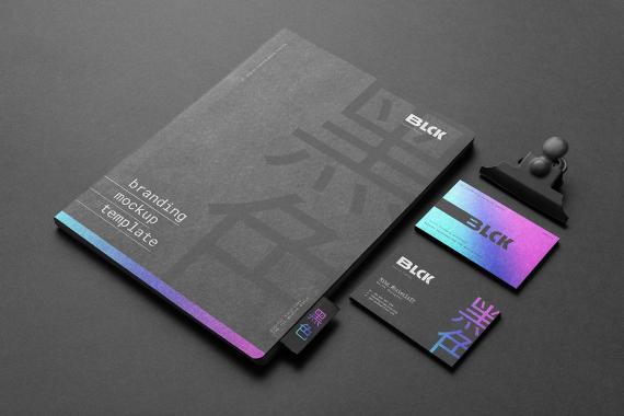 Blck Branding Mockup