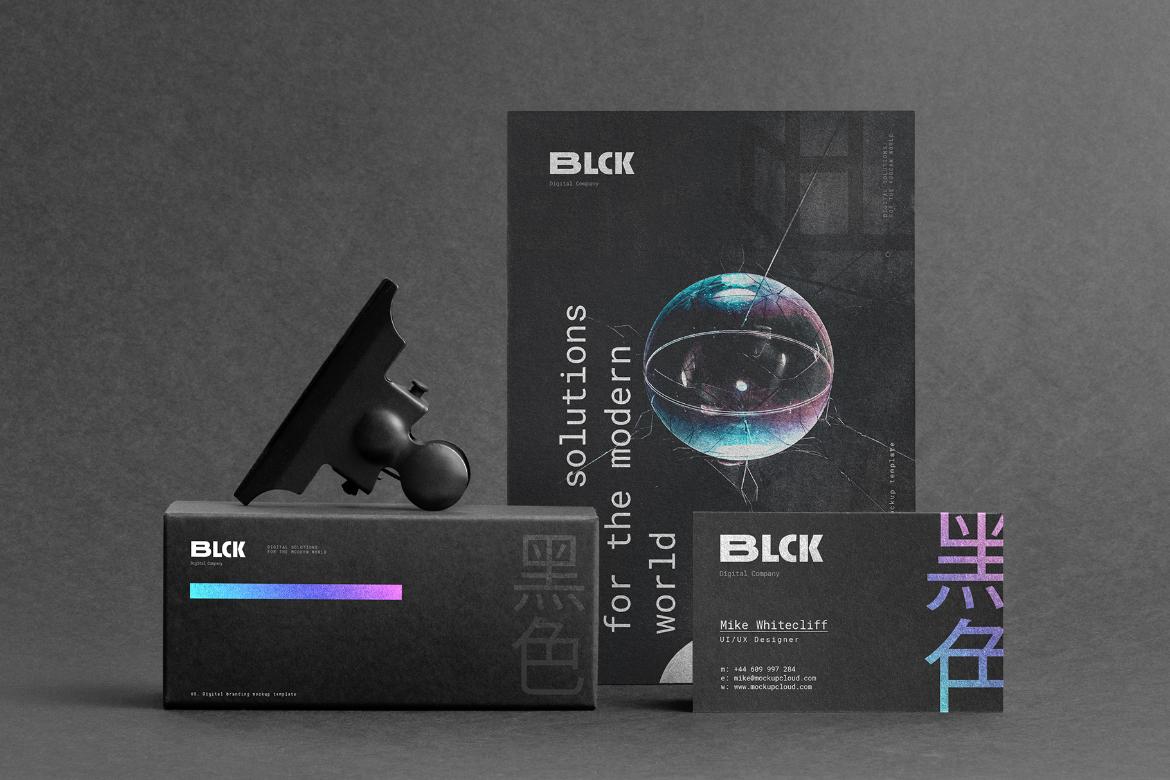 Blck Branding Mockup