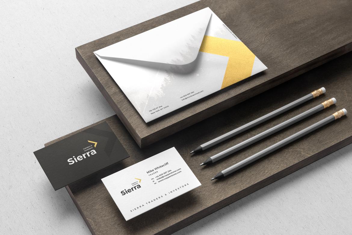 Sierra Branding Mockup