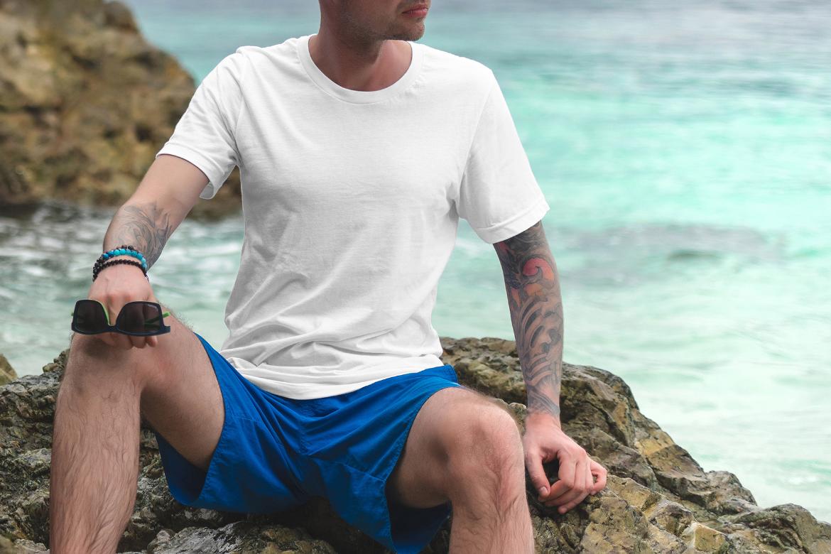 T-Shirt Mockup Vacation Edition
