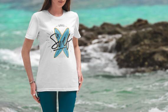 T-Shirt Mockup Vacation Edition