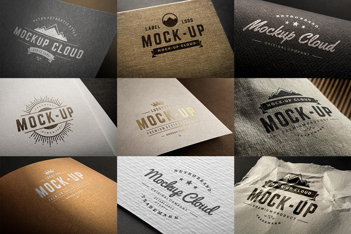 Logo Mockup Set