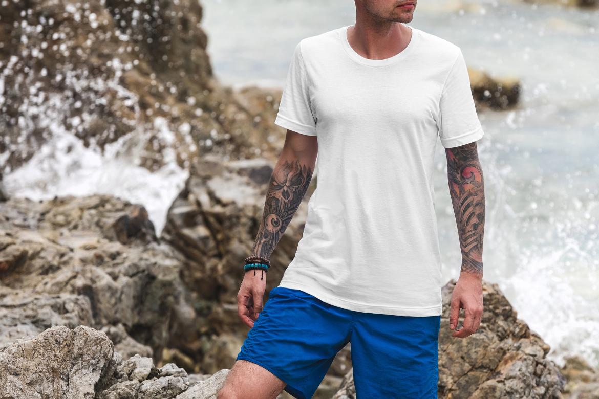 T-Shirt Mockup Vacation Edition