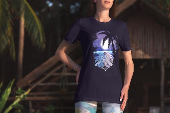 T-Shirt Mockup Vacation Edition