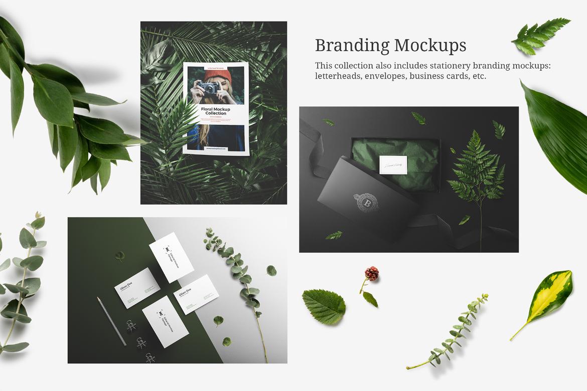 Floral Mockups Collection