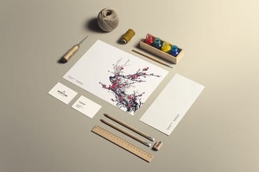 Art & Craft Free Branding Mockup