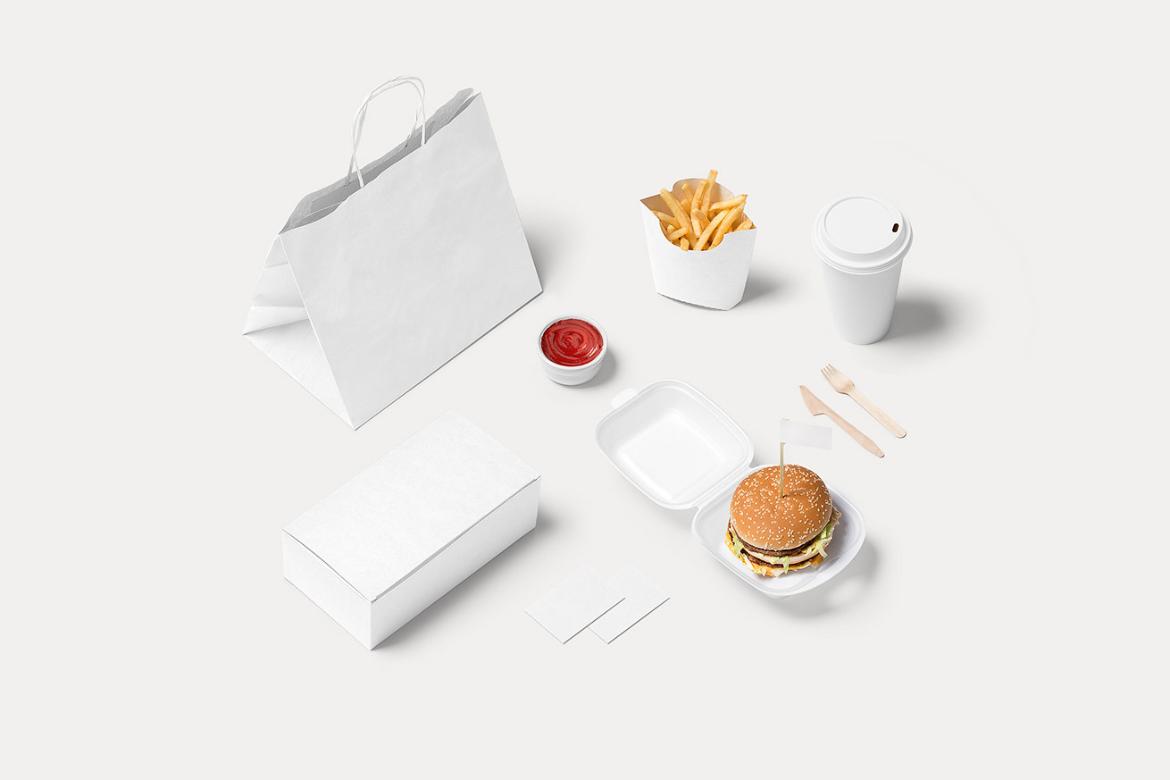 Burger Store Free Branding Mockup