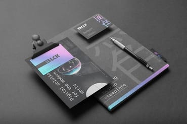 Blck - Free Branding Mockup