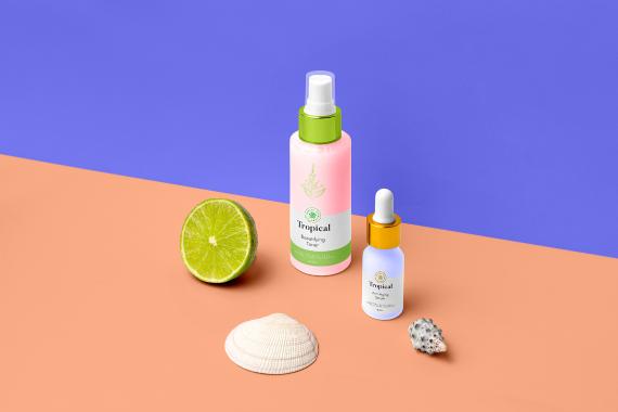 Tropical – Cosmetics Branding Mockups