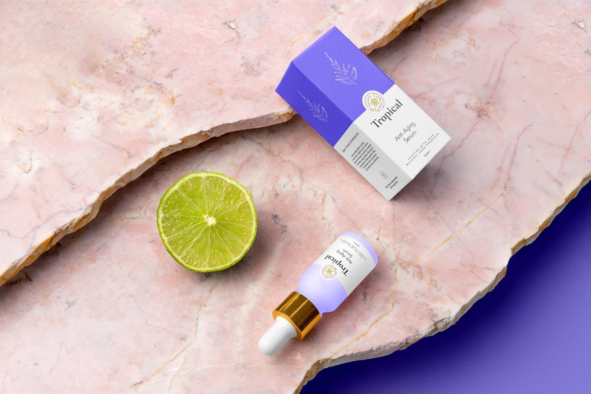 Tropical – Cosmetics Branding Mockups
