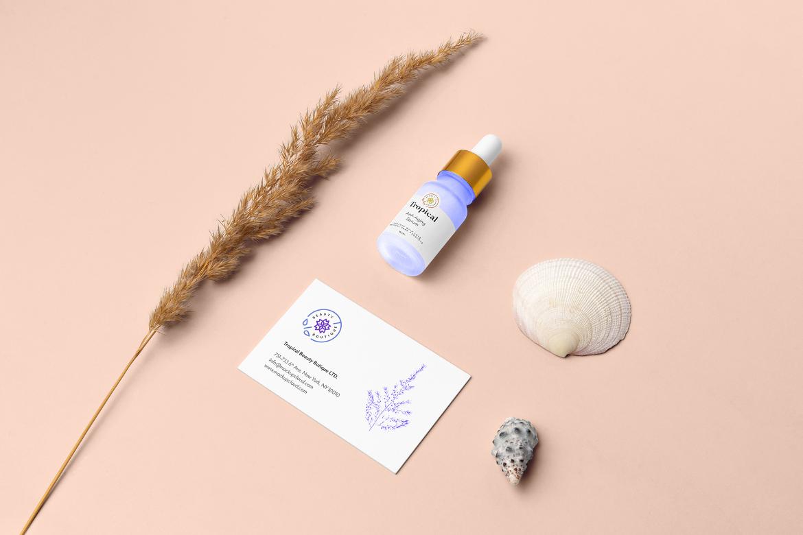 Tropical – Cosmetics Branding Mockups