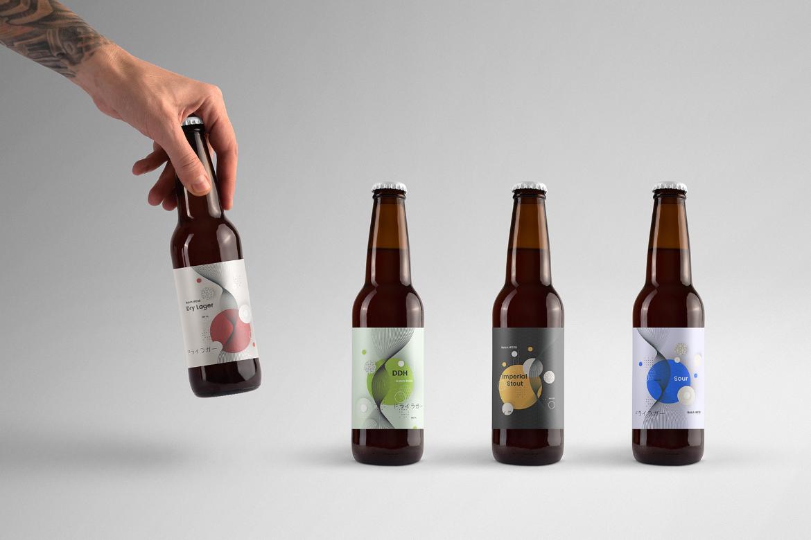 Craft Beer Packaging Mockups