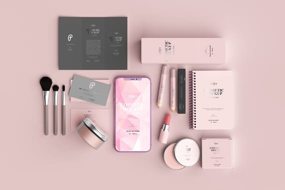 100+ Cosmetic Mock-up Collection