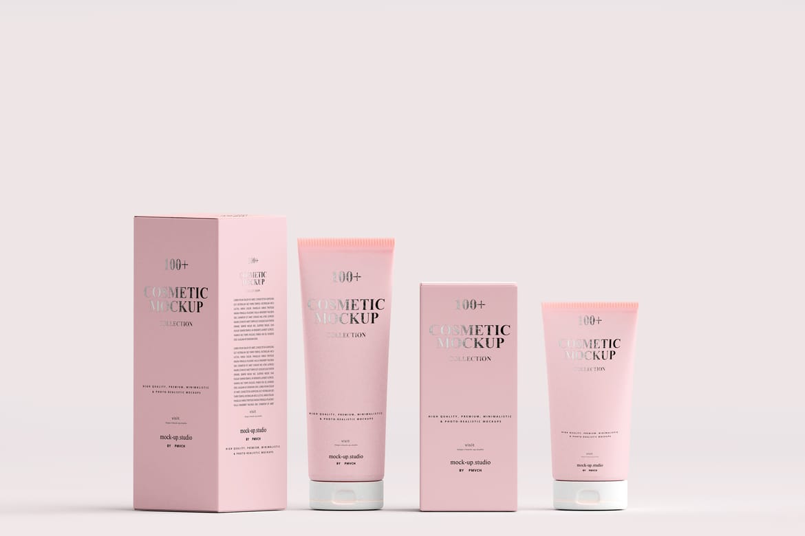 100+ Cosmetic Mock-up Collection