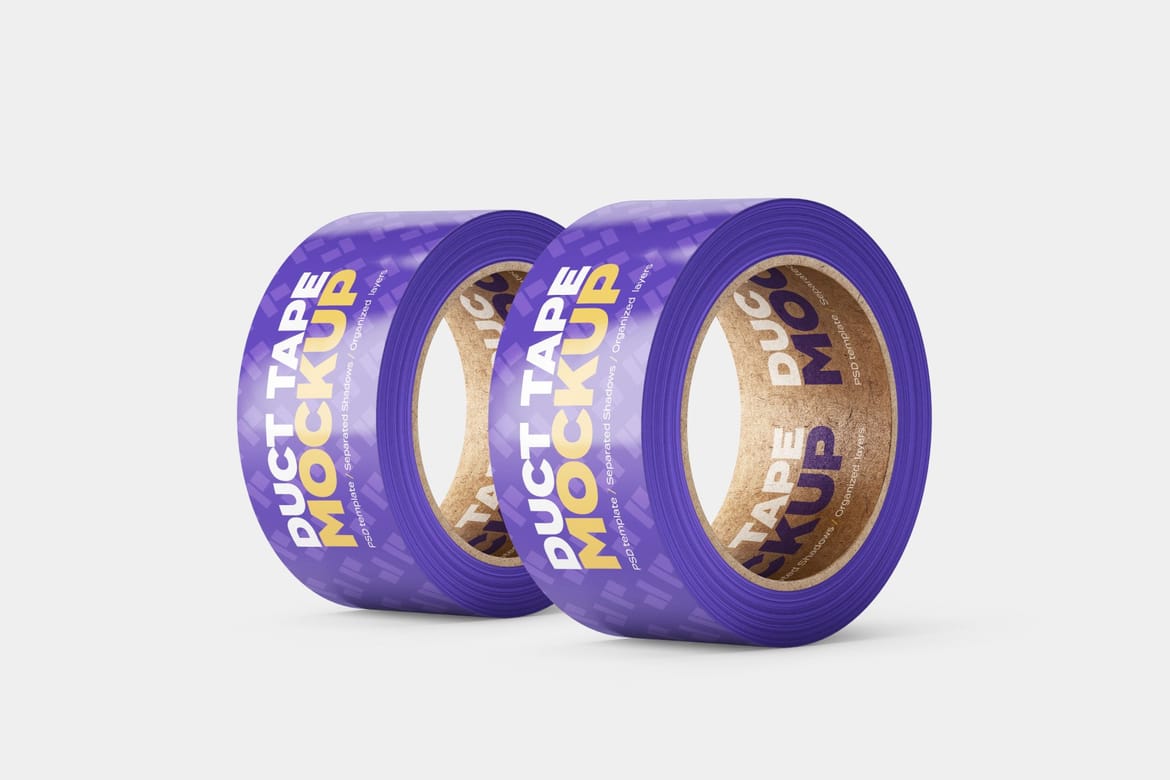 Duct Tape Mockup Set