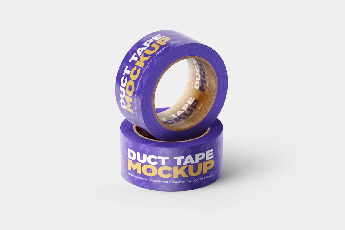 Duct Tape Mockup Set