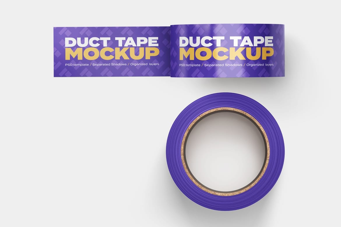 Duct Tape Mockup Set