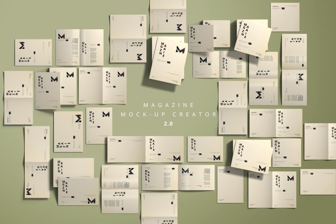 Magazine Mockup Creator