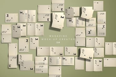 Magazine Mockup Creator