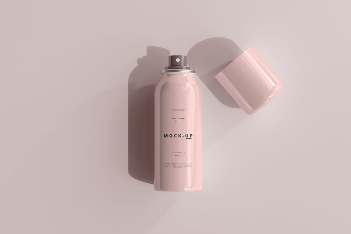 Spray Bottle Mockup