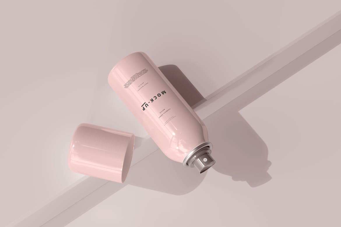 Spray Bottle Mockup