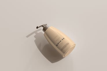Pump Bottle Mockup