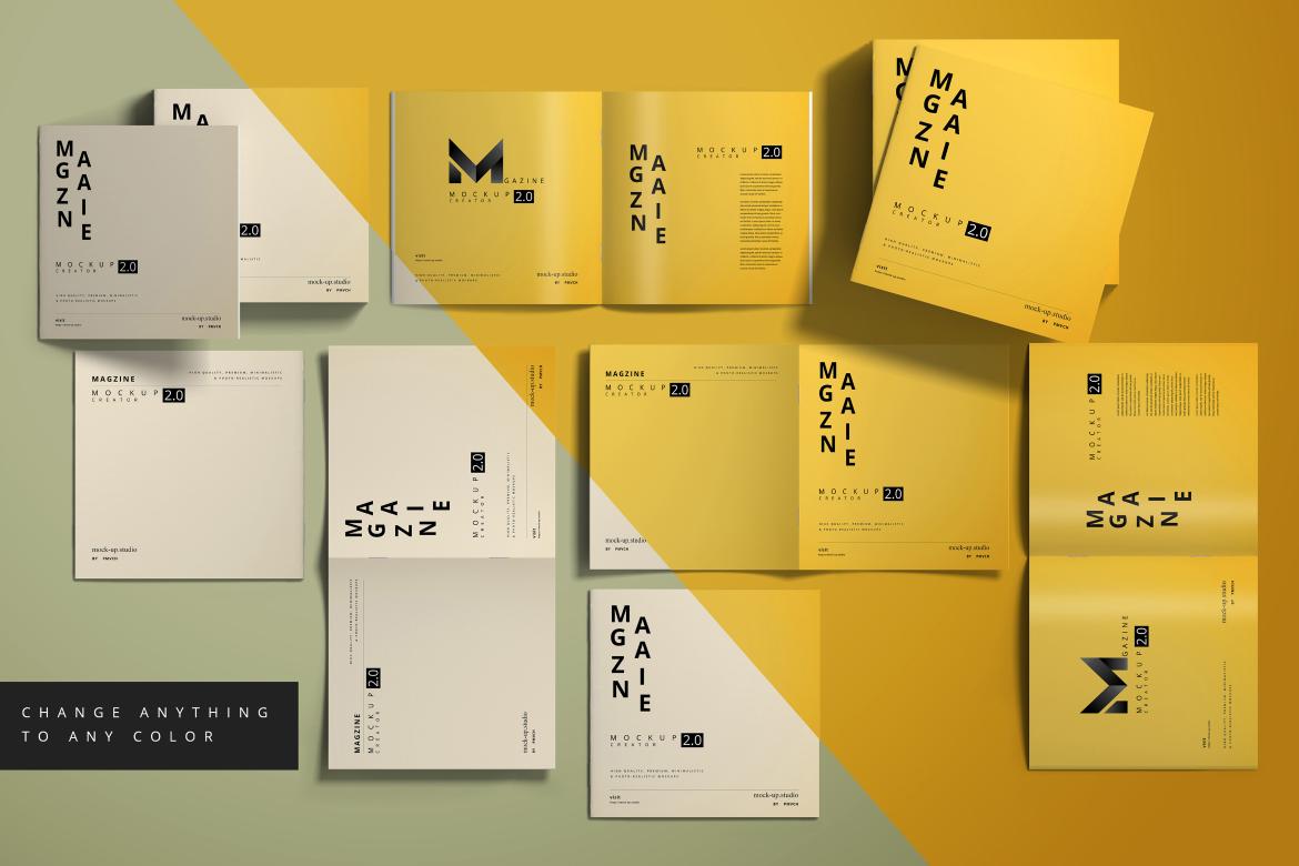 Magazine Mockup Creator
