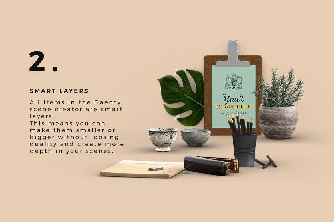 Daenty Botanical Scene Creator