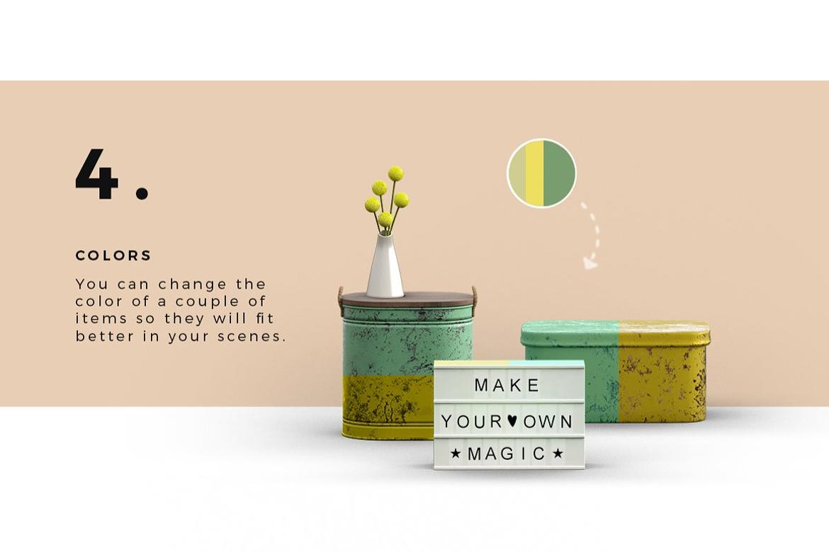 Daenty Botanical Scene Creator