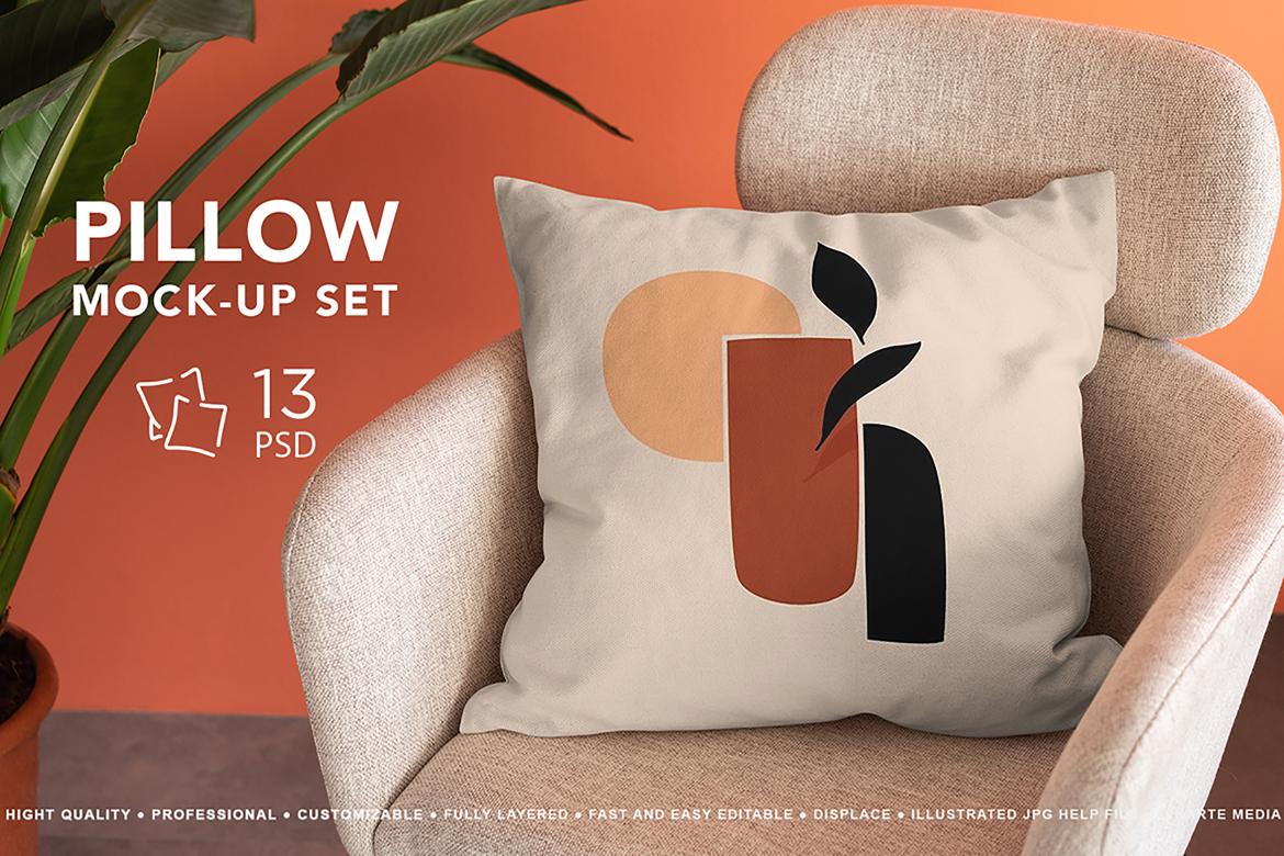 Pillow Mock-Up Set