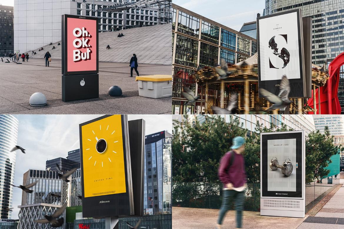 Europe Advertising Mock-Up's