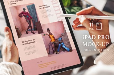 iPad Pro Presentation Mock-Up