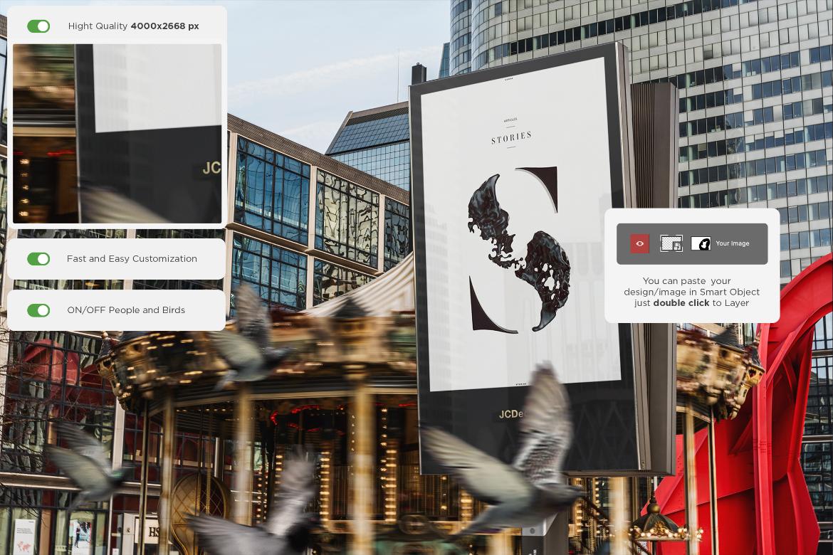 Europe Advertising Mock-Up's