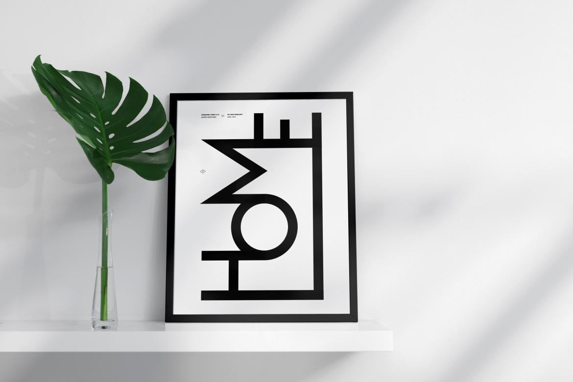 Frame Mock-Up Home Style
